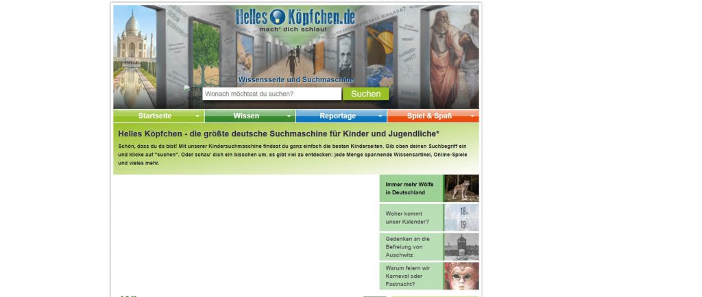 Helles-koepfchen：瑞士搜索引擎网站